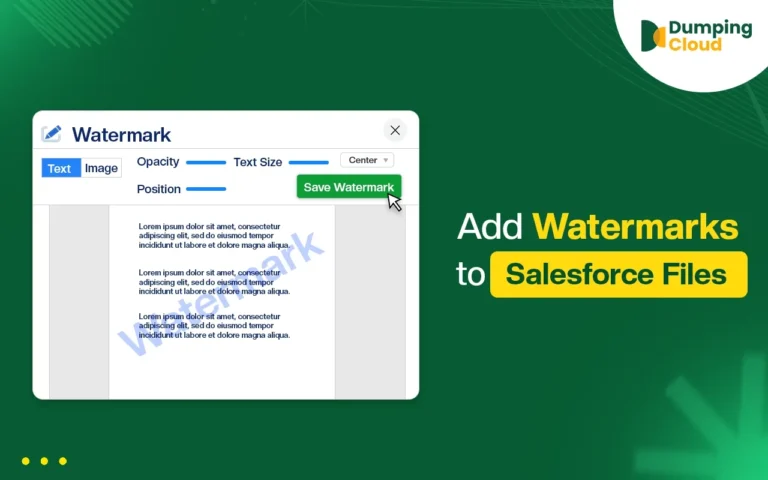Add Watermark to Salesforce Files