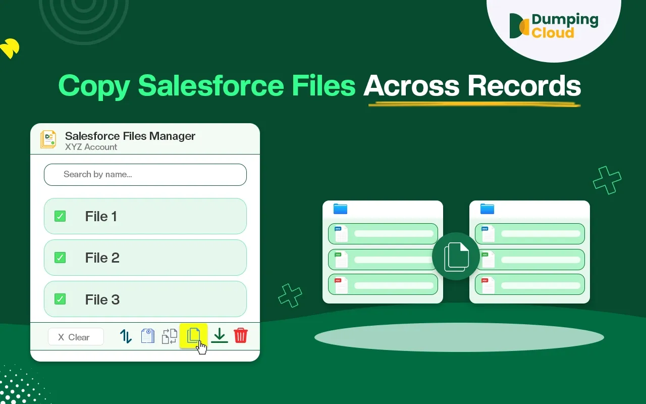 How to Copy Salesforce Files Across Records in Clicks?