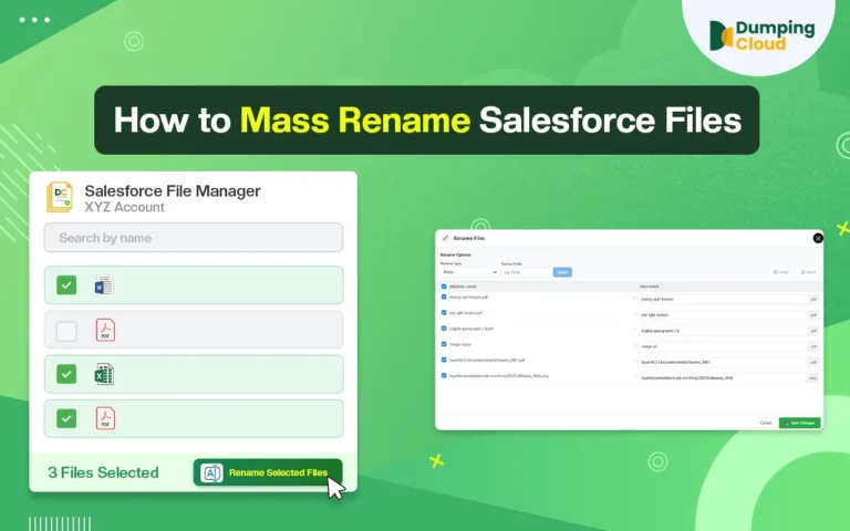 Mass Rename Salesforce Files