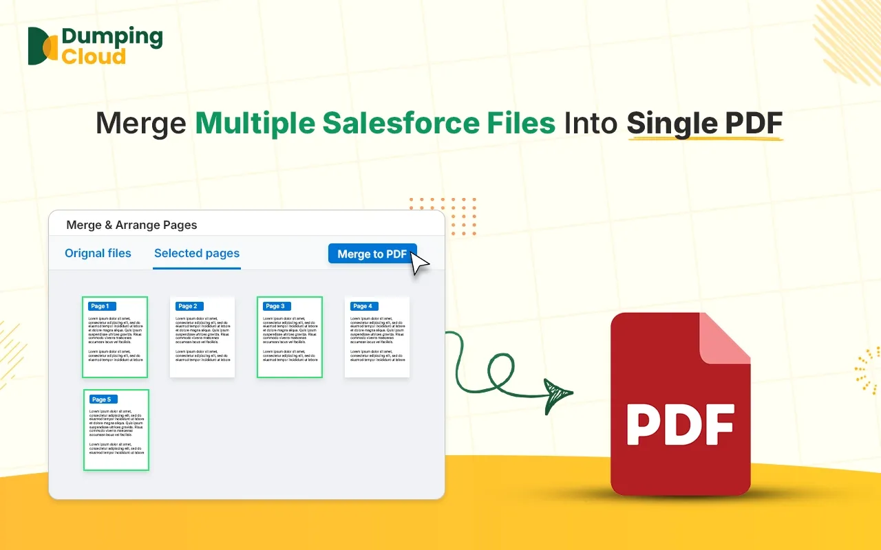 How to Merge Multiple Salesforce Files Into a Single PDF File?