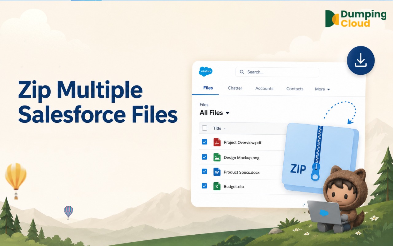 How to Zip and Download Multiple Salesforce Files?