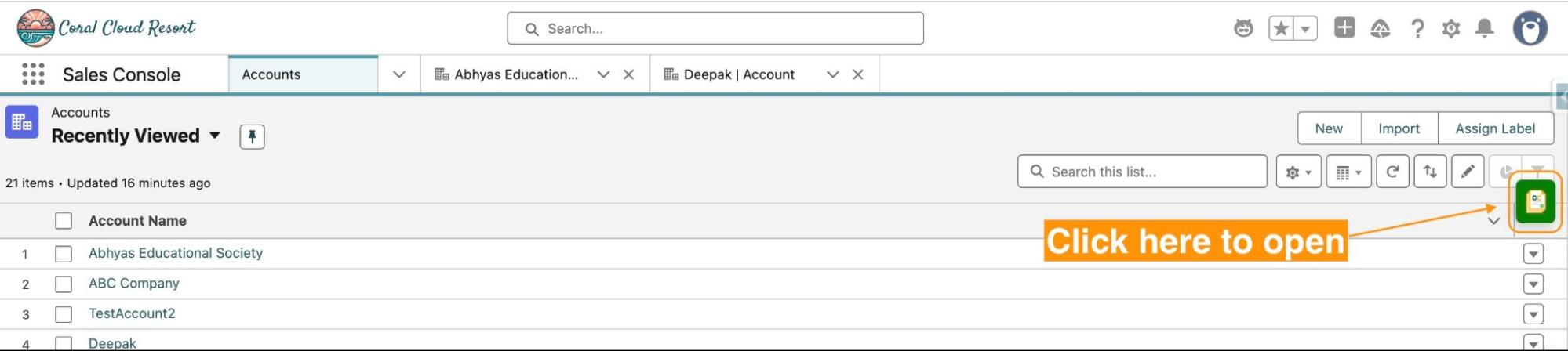 Manage salesforce files in one click