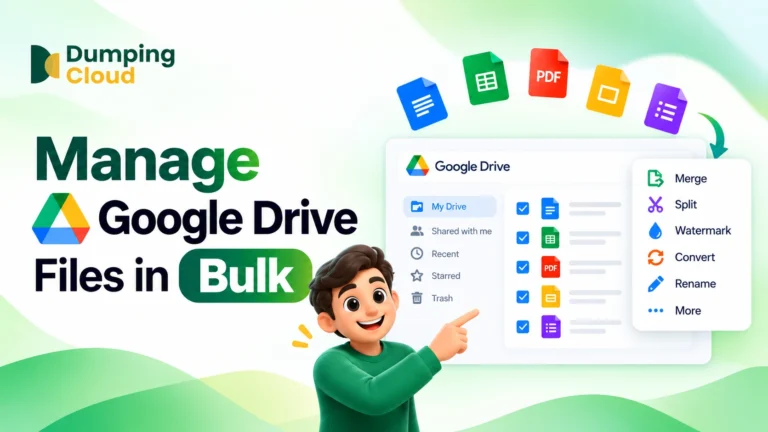 Manage Google Drive in Bulk